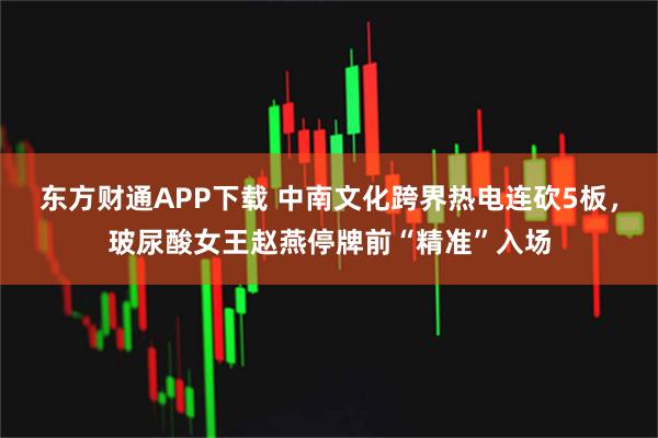 东方财通APP下载 中南文化跨界热电连砍5板，玻尿酸女王赵燕停牌前“精准”入场